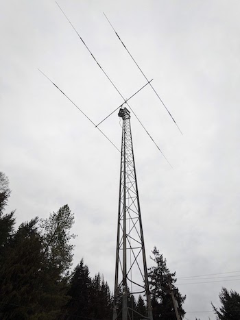 HF Tower and Beam Antenna